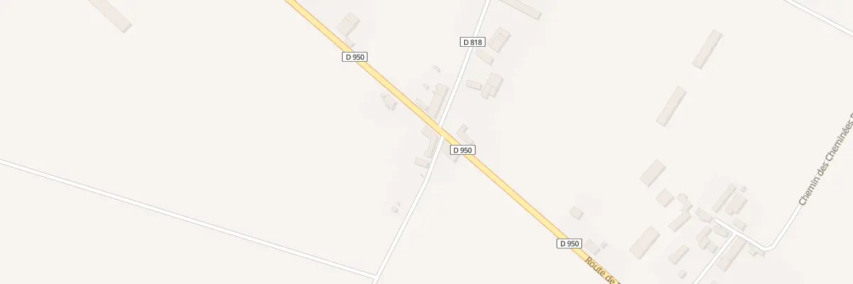 Plan du 1 Rte de Pithiviers à Mézières-en-Gâtinais