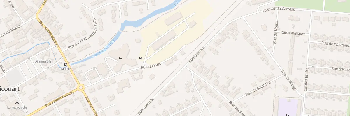 Plan du 36 Rue du Parc à Calonne-Ricouart