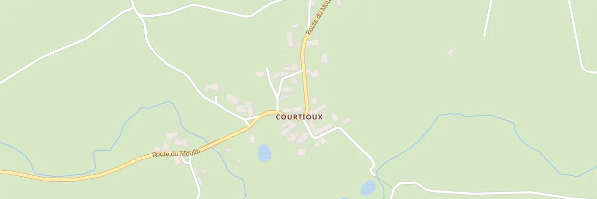 Plan du 34 Rte du Moulin Courtioux à Malicorne
