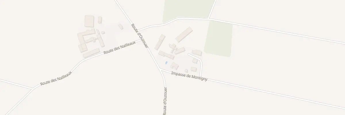 Plan du 1 Imp de Montigny à Mézières-en-Gâtinais