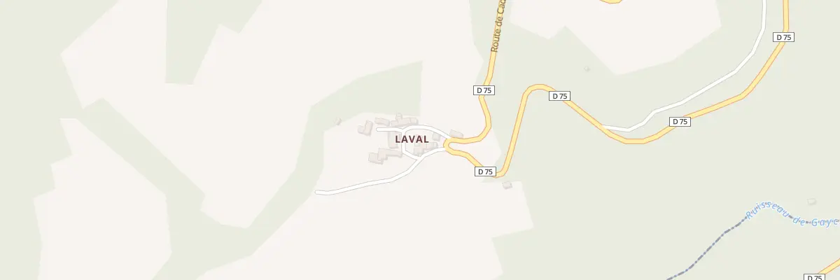 Plan du 5038 Laval au Dourn