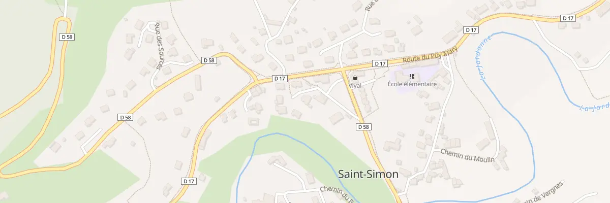 Plan du 5 Rue de Mirabel à Saint-Simon