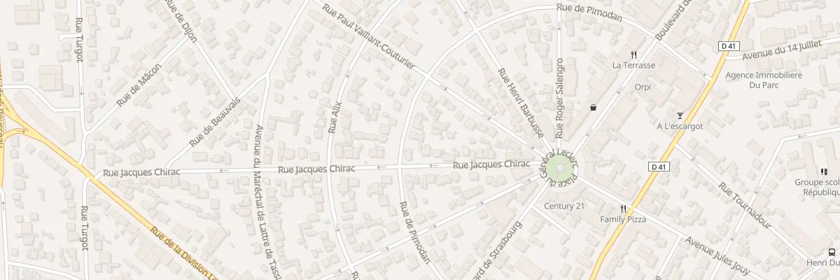 Plan du 45 Rue de Pimodan à Aulnay-sous-Bois