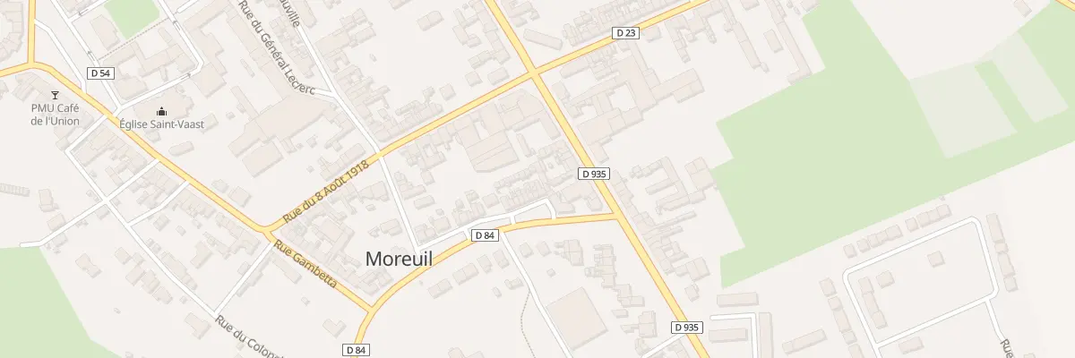 Plan du 19 Rue de Créqui à Moreuil