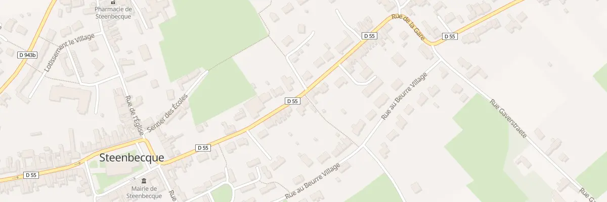 Plan du 32 Rue de la Gare à Steenbecque