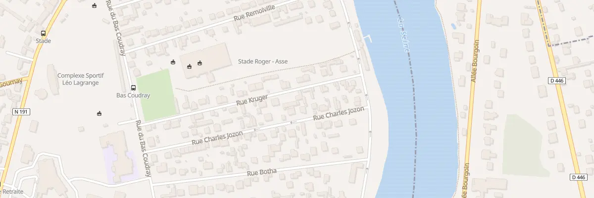 Plan du 11 Rue Kruger à Corbeil-Essonnes