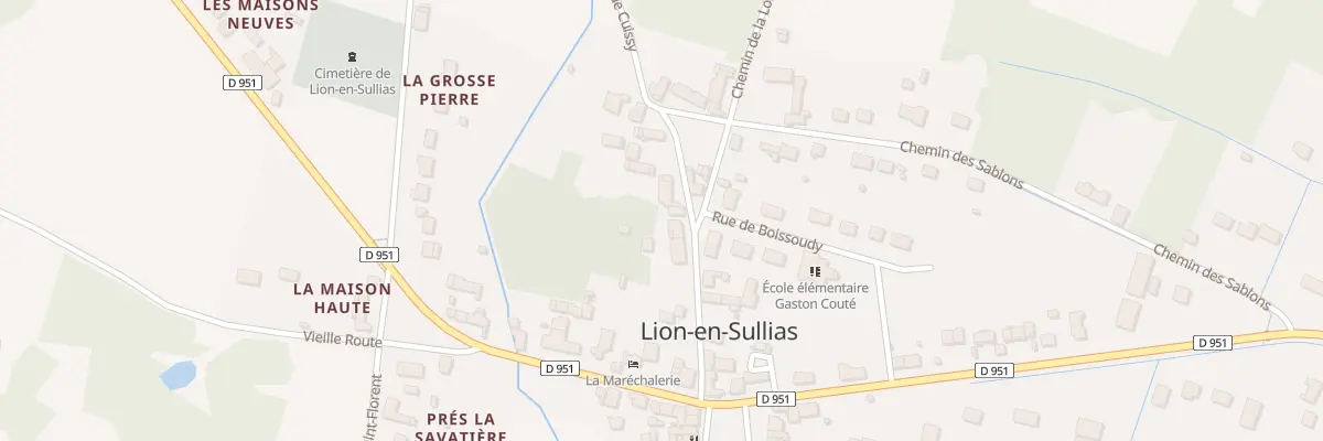 Plan du 5 Rte du Val à Lion-en-Sullias