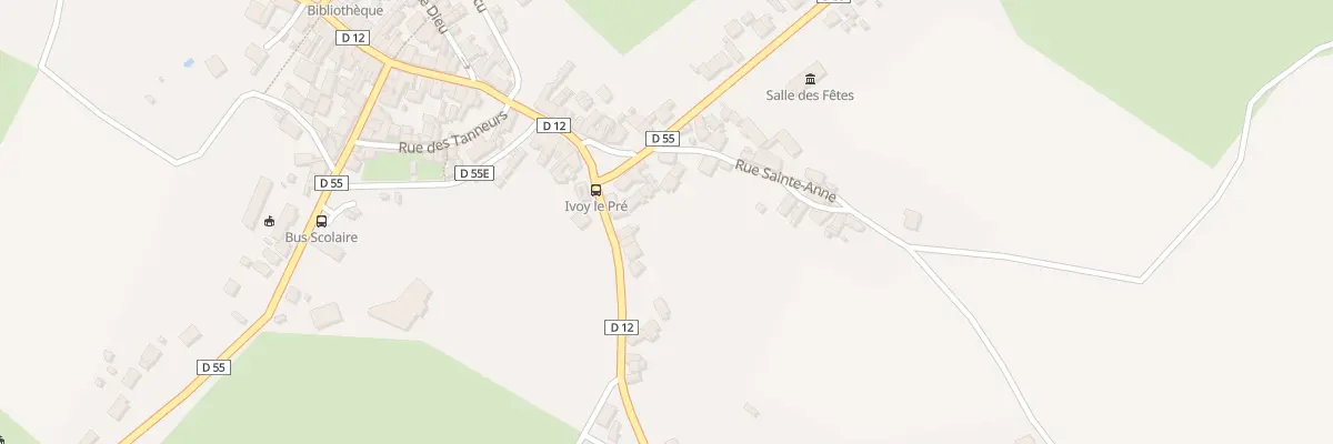 Plan du 5 Pl de la Fontaine à Ivoy-le-Pré