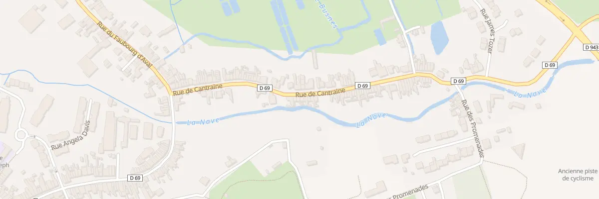 Plan du 13 Rue de Cantraine à Lillers