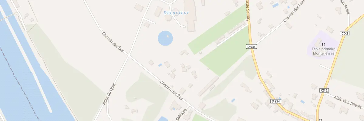 Plan du 22 Che des Iles à Morsang-sur-Seine