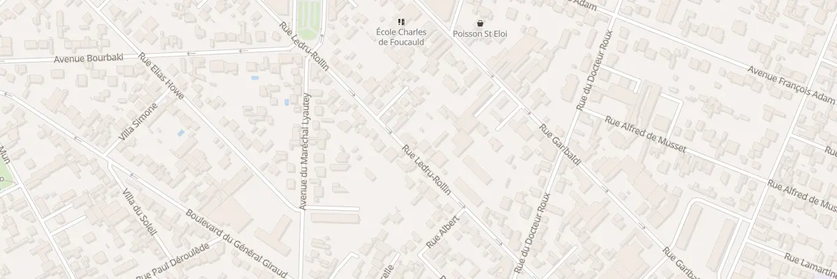 Plan du 95B Rue Ledru Rollin à Saint-Maur-des-Fossés