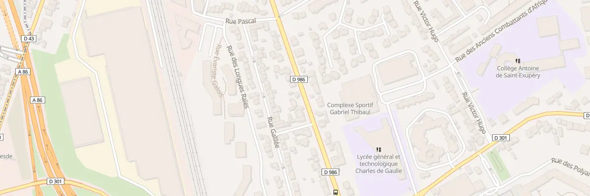 Plan du 98 Av Jean Jaurès à Rosny-sous-Bois