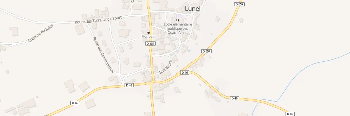 Plan du 5109 Lunel à Saint-Félix-de-Lunel
