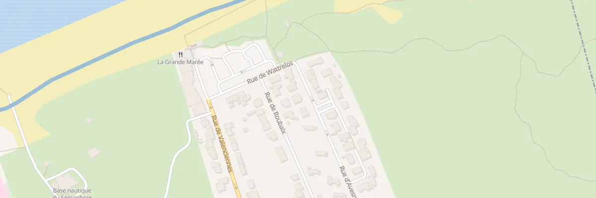 Plan du 78 Rue d’Avesnes à Zuydcoote