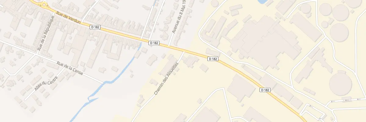 Plan du 121 Rue de Verdun à Lillers