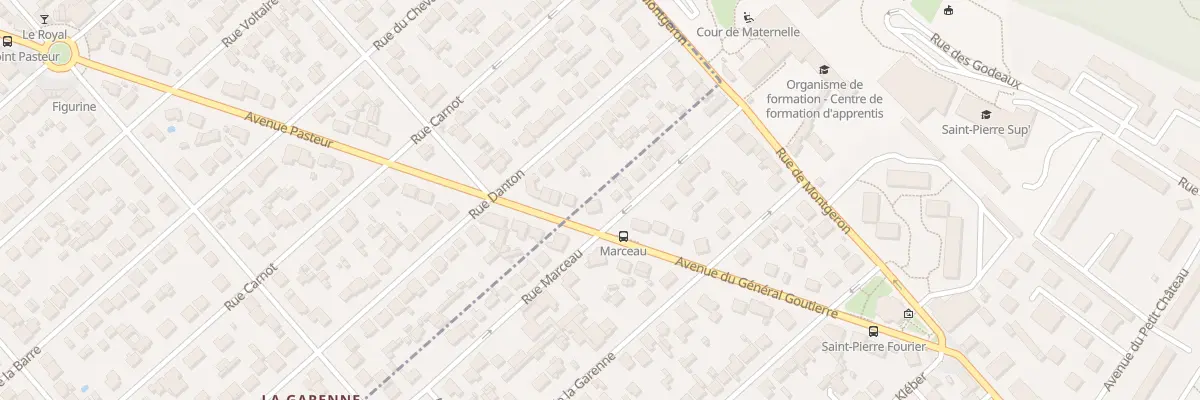 Plan du 18 Rue Marceau à Brunoy