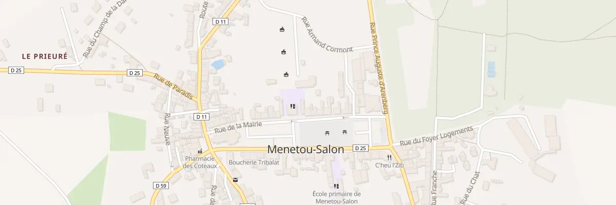 Plan du 13 Rue de la Mairie à Menetou-Salon