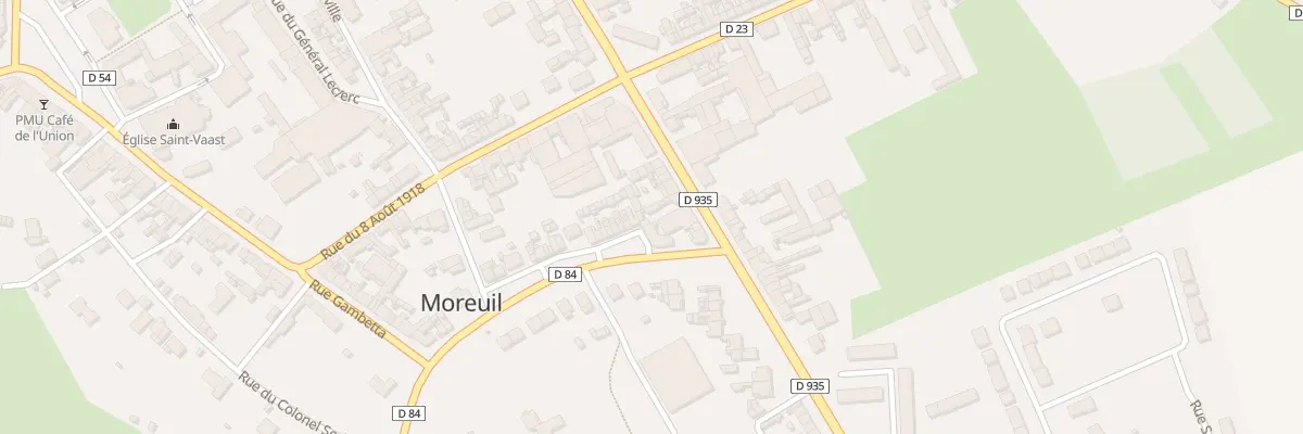 Plan du 19B Rue de Créqui à Moreuil