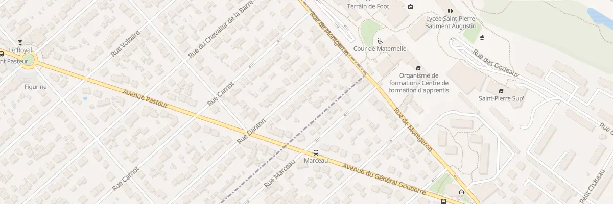 Plan du 70B Rue Danton à Yerres