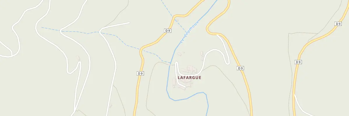 Plan du 93 Las Crouzetos à Castans