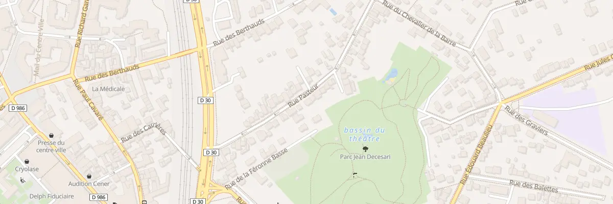 Plan du 16B Rue Pasteur à Rosny-sous-Bois