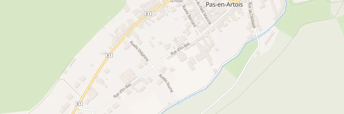 Plan du 21 Rue d’En-Bas à Pas-en-Artois
