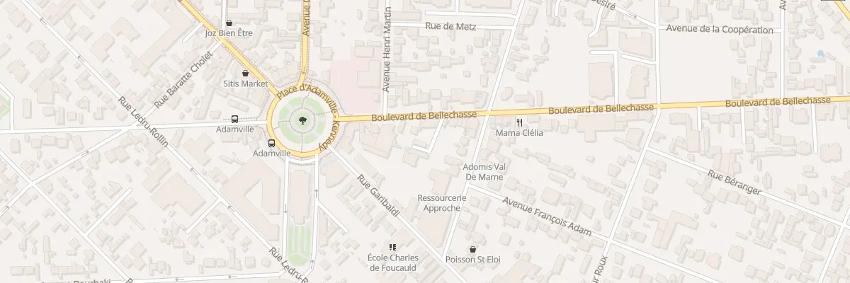 Plan du 50 Bd de Bellechasse à Saint-Maur-des-Fossés