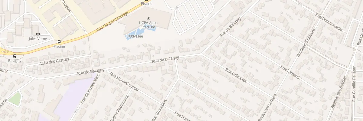 Plan du 35 Rue de Balagny à Aulnay-sous-Bois