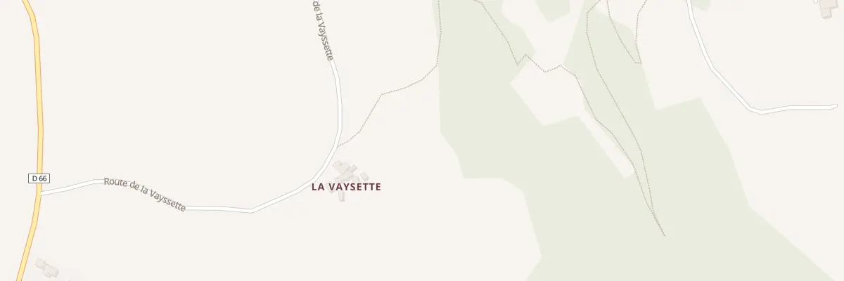 Plan du 5159 La Vayssette à Manhac