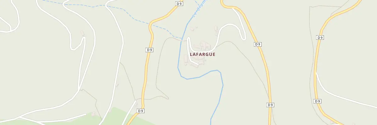 Plan du 5114 Hameau de Lafargue à Castans