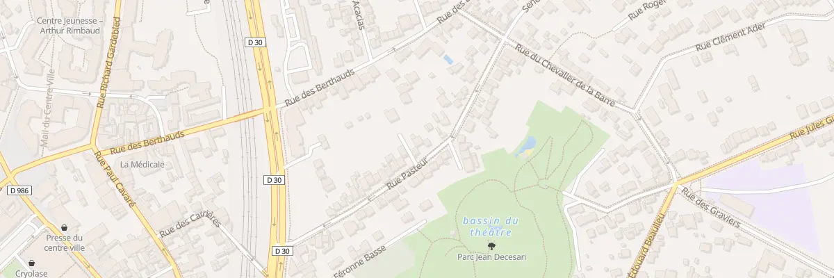 Plan du 39 Rue Pasteur à Rosny-sous-Bois