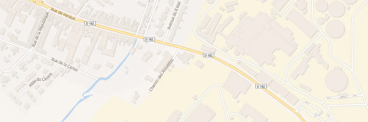 Plan du 125 Rue de Verdun à Lillers