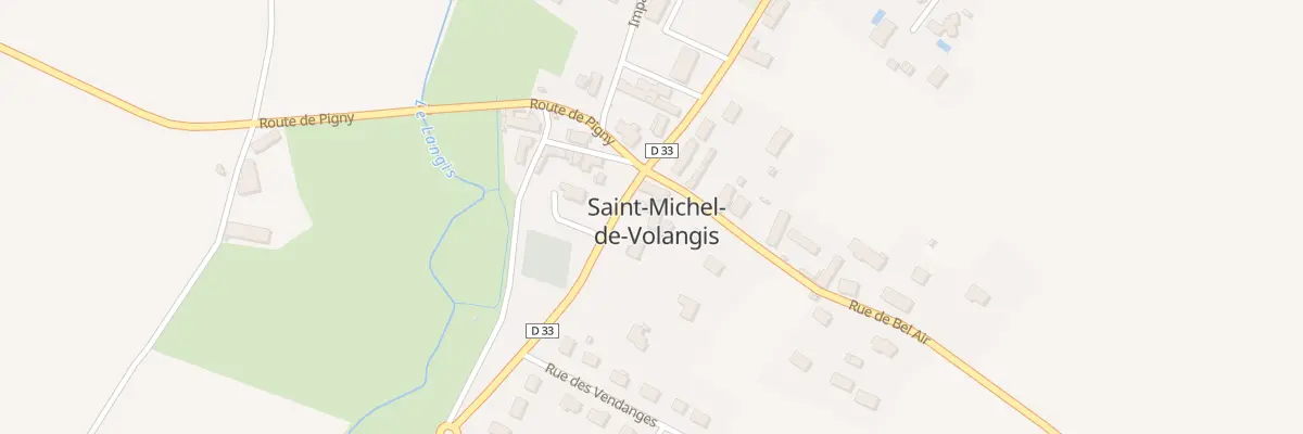 Plan du 4 Rue de Bel-air à Saint-Michel-de-Volangis