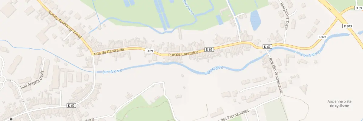 Plan du 23 Rue de Cantraine à Lillers