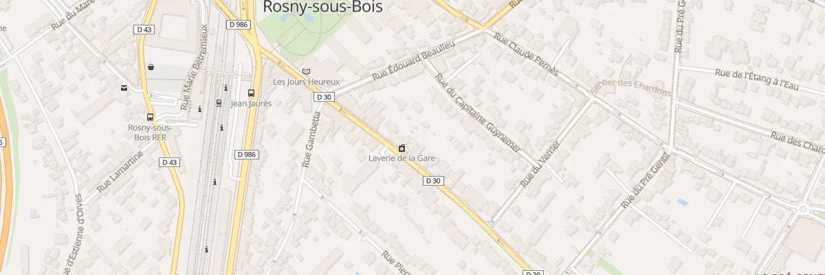 Plan du 27 Rue du Gen Leclerc à Rosny-sous-Bois