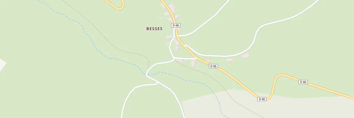 Plan du 306 Ham de Besses à Fontrieu