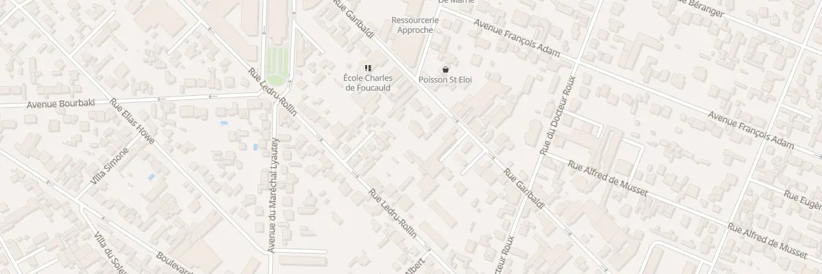 Plan du 114B Rue Garibaldi à Saint-Maur-des-Fossés