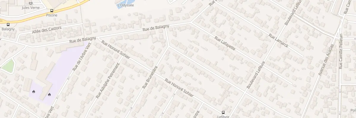 Plan du 41 Rue de Paradis à Aulnay-sous-Bois