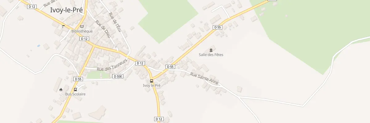 Plan du 6 Rue Roger Lesourd à Ivoy-le-Pré