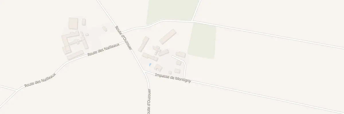 Plan du 17 Imp de Montigny à Mézières-en-Gâtinais