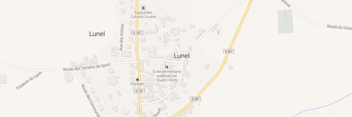 Plan du 5122 Lunel à Saint-Félix-de-Lunel
