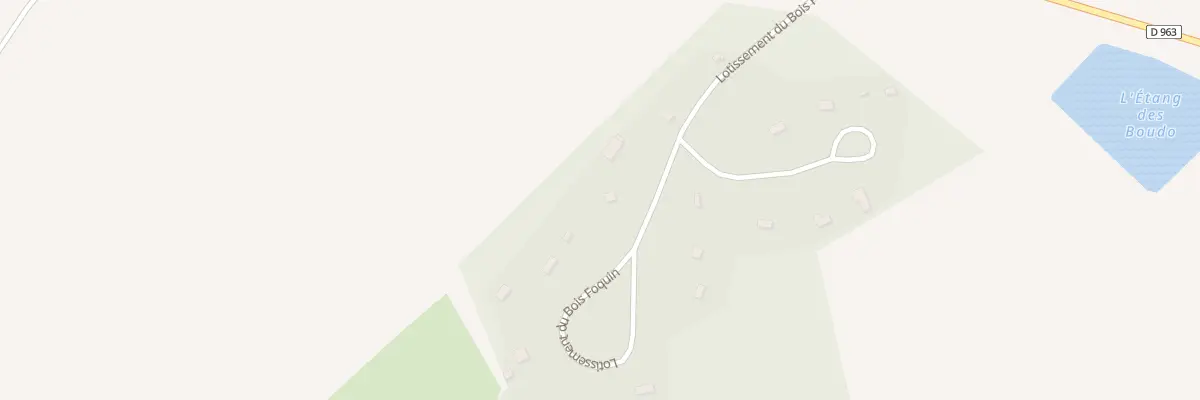Plan du 6 Lot du Bois Foquin à Beauchamps-sur-Huillard