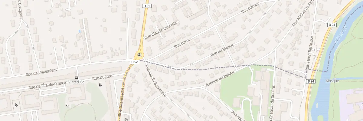 Plan du 32B Rue du Viaduc à Yerres