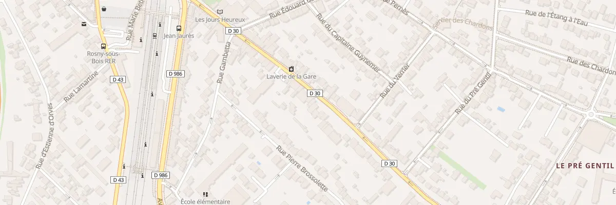 Plan du 48B Rue du Gen Leclerc à Rosny-sous-Bois