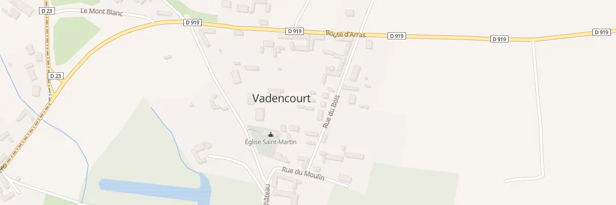Plan du 7 Rue du Bois à Vadencourt