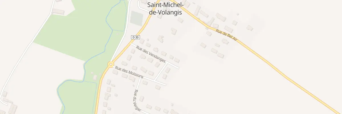 Plan du 9 Rue des Vendanges à Saint-Michel-de-Volangis