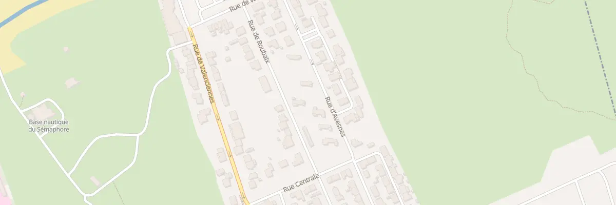 Plan du 5061D Rue d’Avesnes à Zuydcoote