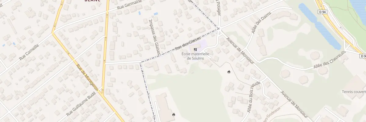 Plan du 57 Rue des Glaises à Brunoy