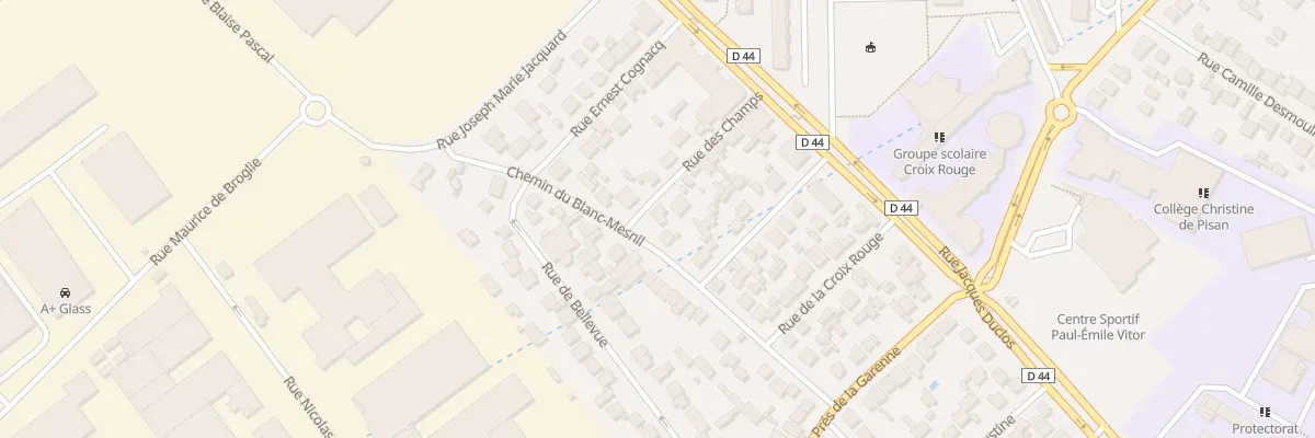 Plan du 15 Rue des Champs à Aulnay-sous-Bois