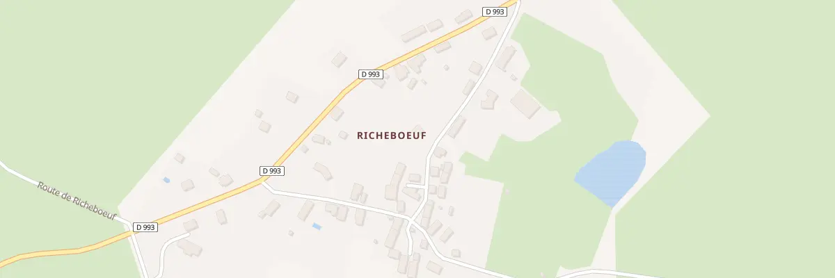 Plan du 23B Richeboeuf à Budelière
